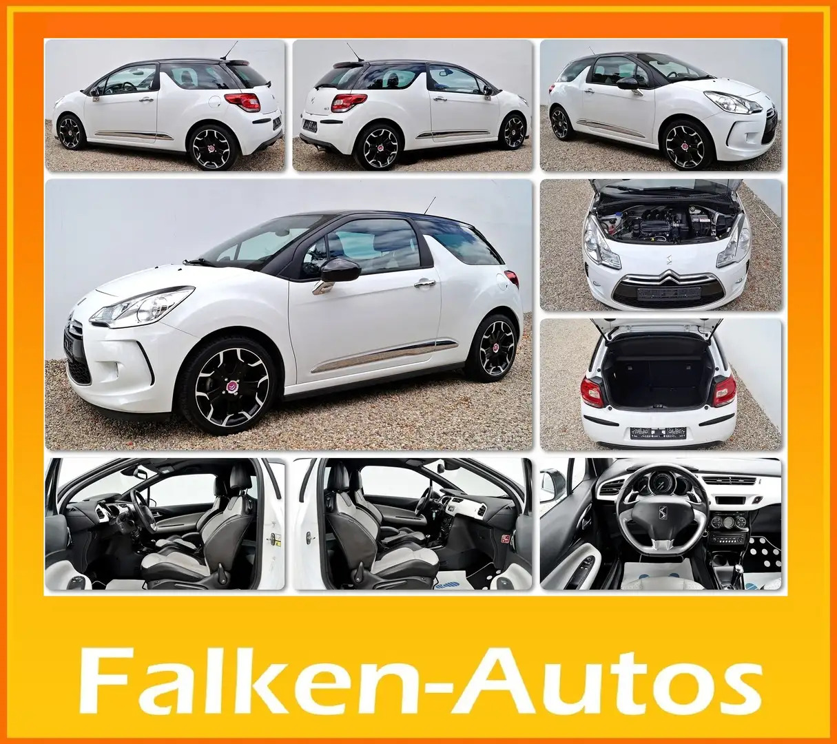 Citroen DS3 1.2 STOP&START ETG+TOP EXTRAS! *AUCH MIT GARANTIE* Weiß - 1