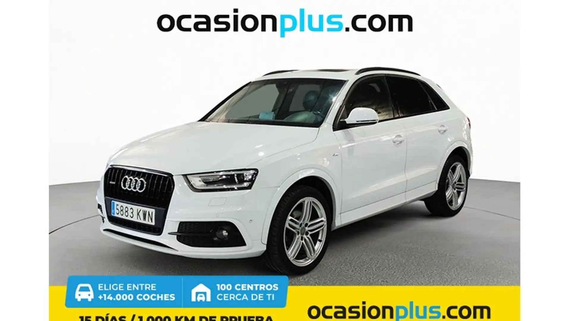 Audi Q3 2.0TDI Attraction quattro S-Tronic 177 Blanco - 1