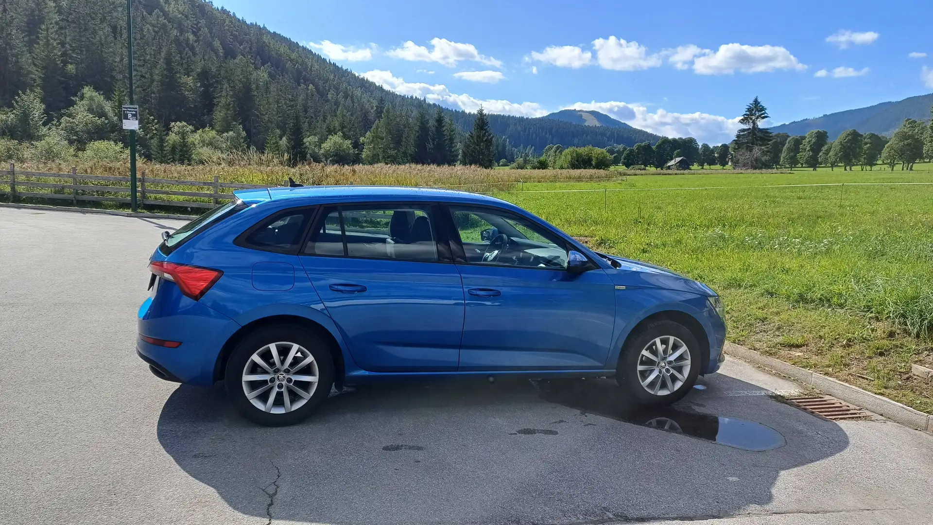 Skoda Scala Scala 1,0 TSI Ambition DSG Ambition Blau - 1