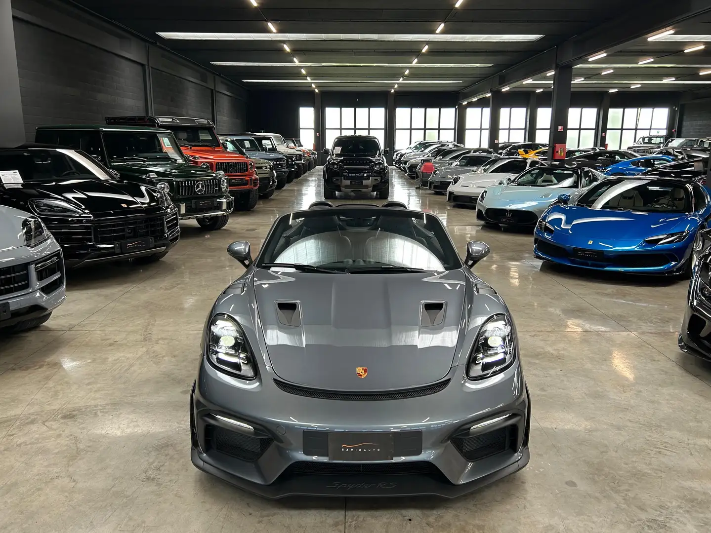 Porsche 718 Spyder RS - 700 km - IVA esposta Zilver - 2