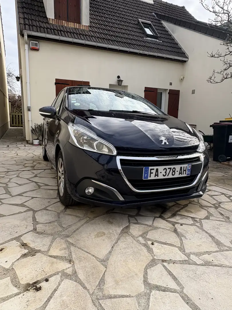 Peugeot 208 208 AFFAIRE BLUEHDI 100 BVM6 PREMIUM Bleu - 2