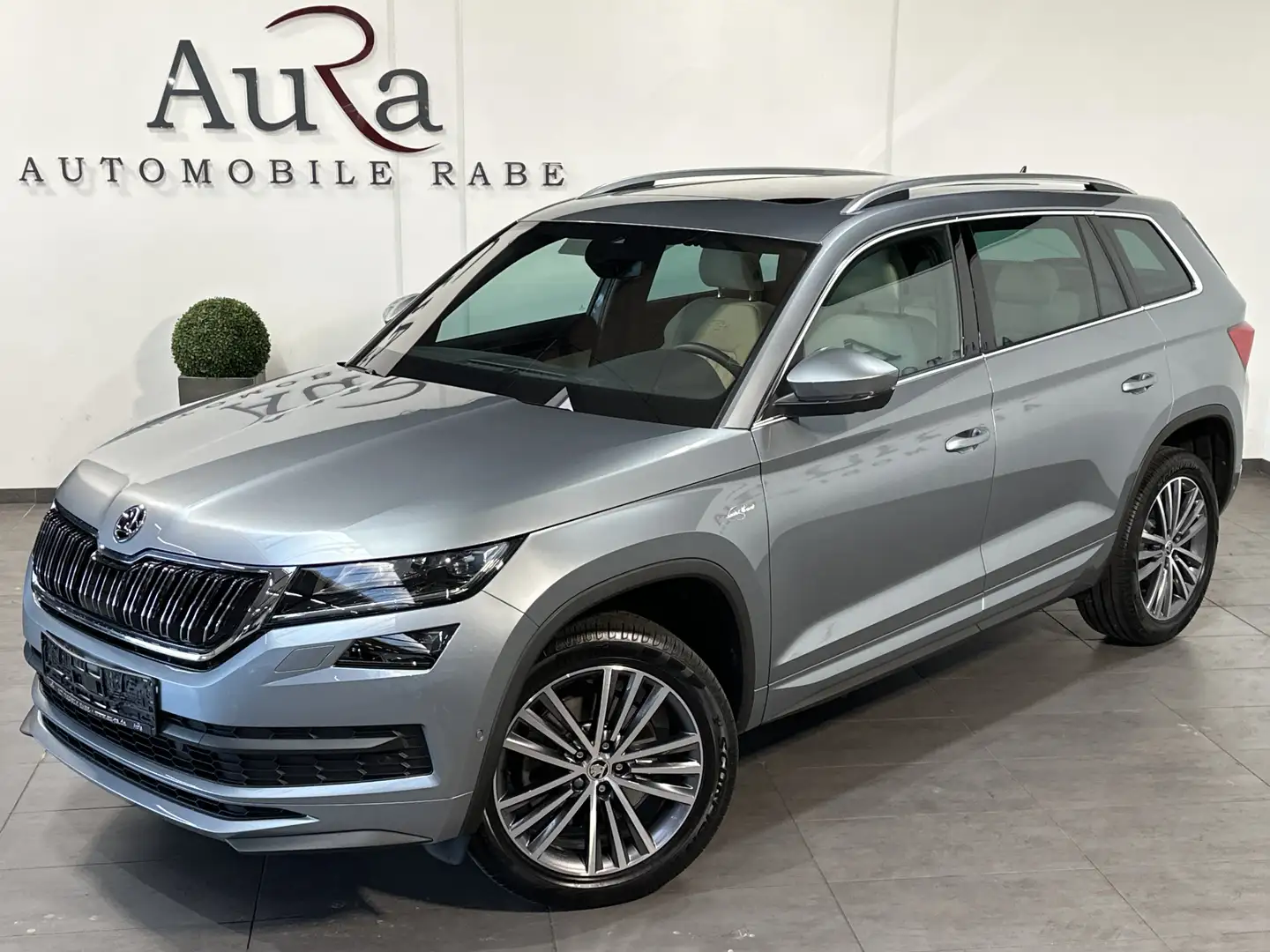 Skoda Kodiaq 2.0 TDI DSG L&K 4x4 NAV+LED+PANO+360°+VC Grau - 1