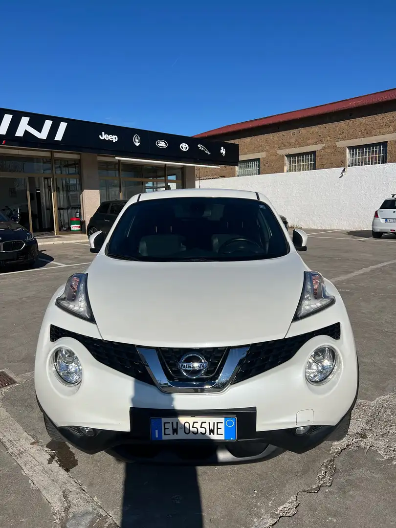 Nissan Juke Juke I 2015 1.5 dci Tekna 110cv Blanc - 2