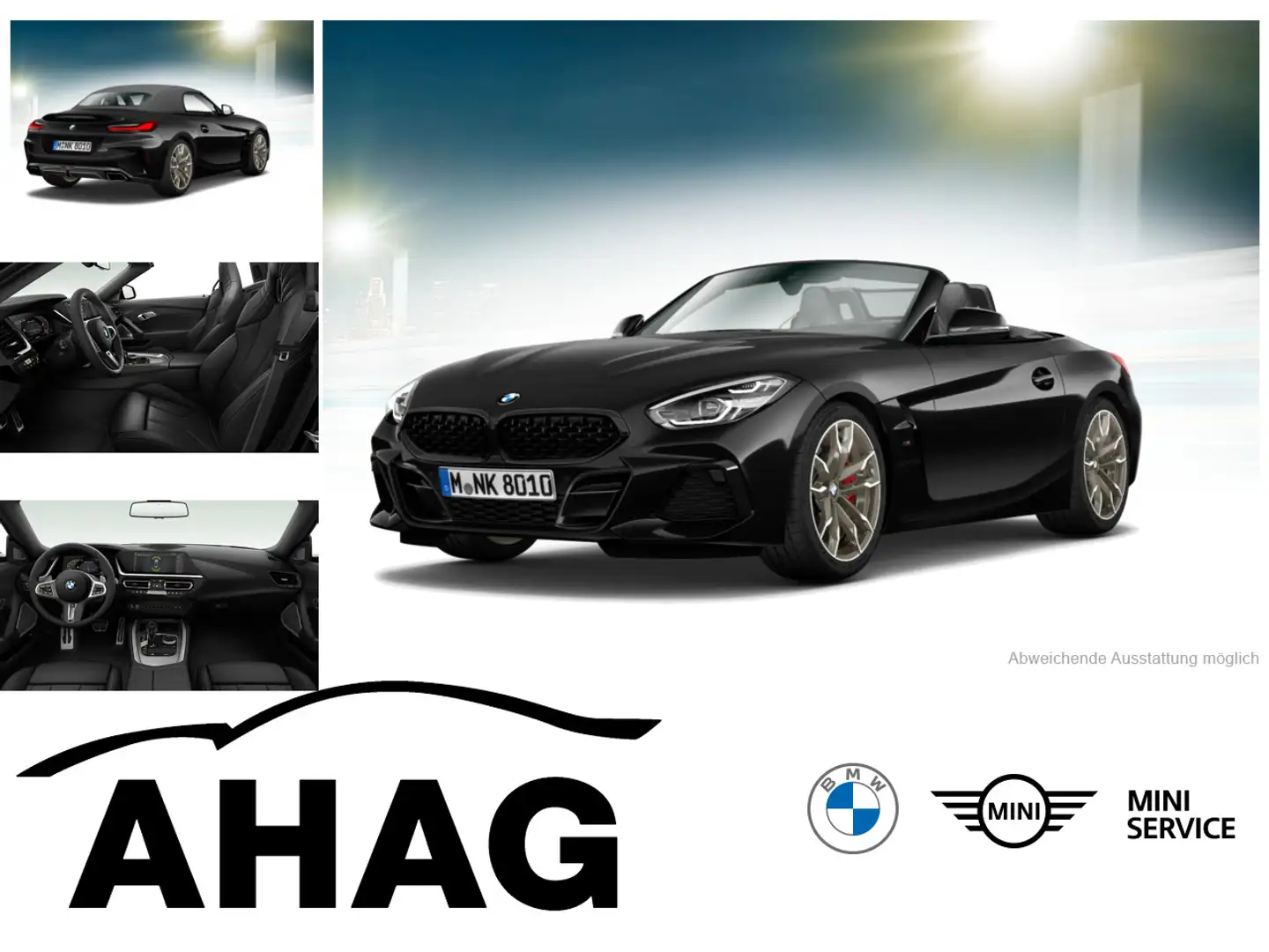 BMW Z4 M40i Cabrio Innovationsp. Sport Aut. Head-Up Schwarz - 1