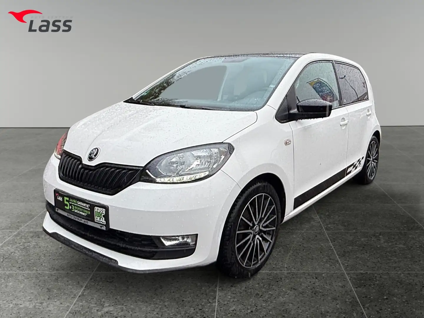 Skoda Citigo 1.0 Monte Carlo Facelift LM Pano SD SHZ Blanc - 2