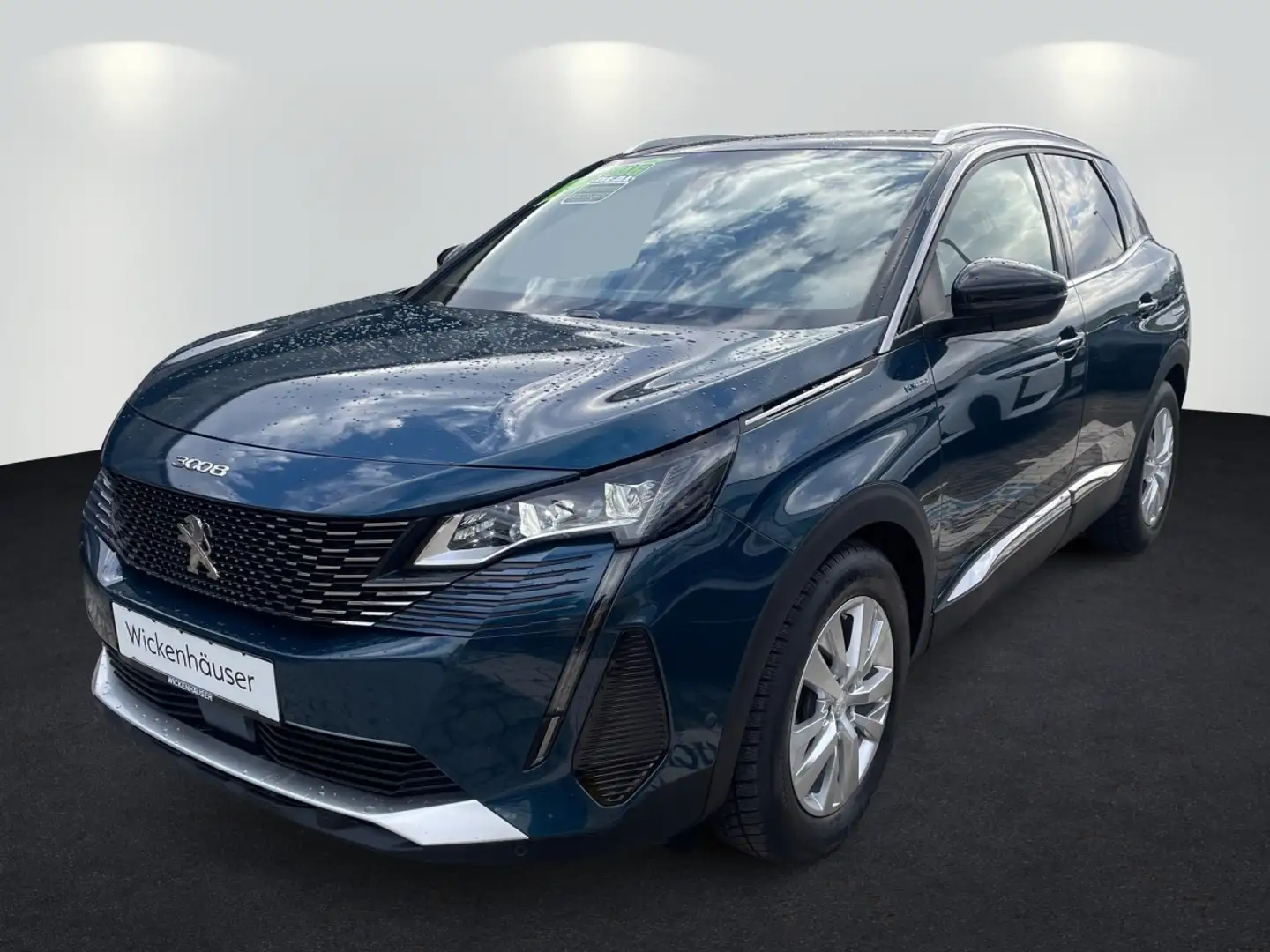 Peugeot 3008 Hybrid 225 PHEV GT Navi Panorama AHK Bleu - 1