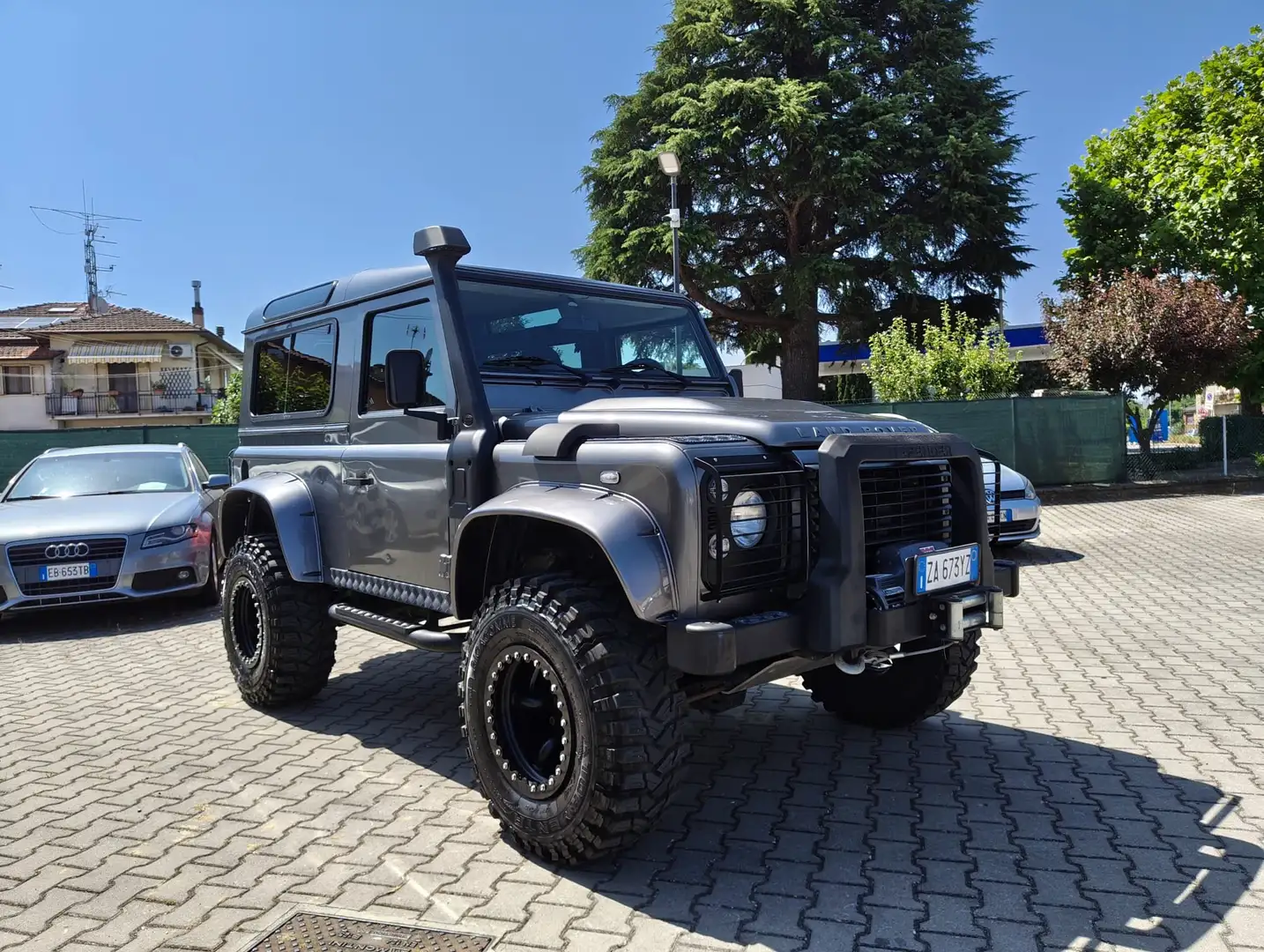 Land Rover Defender Defender 90 2.4 td SE SW  !!! Tutto Omologato !!! Grigio - 1