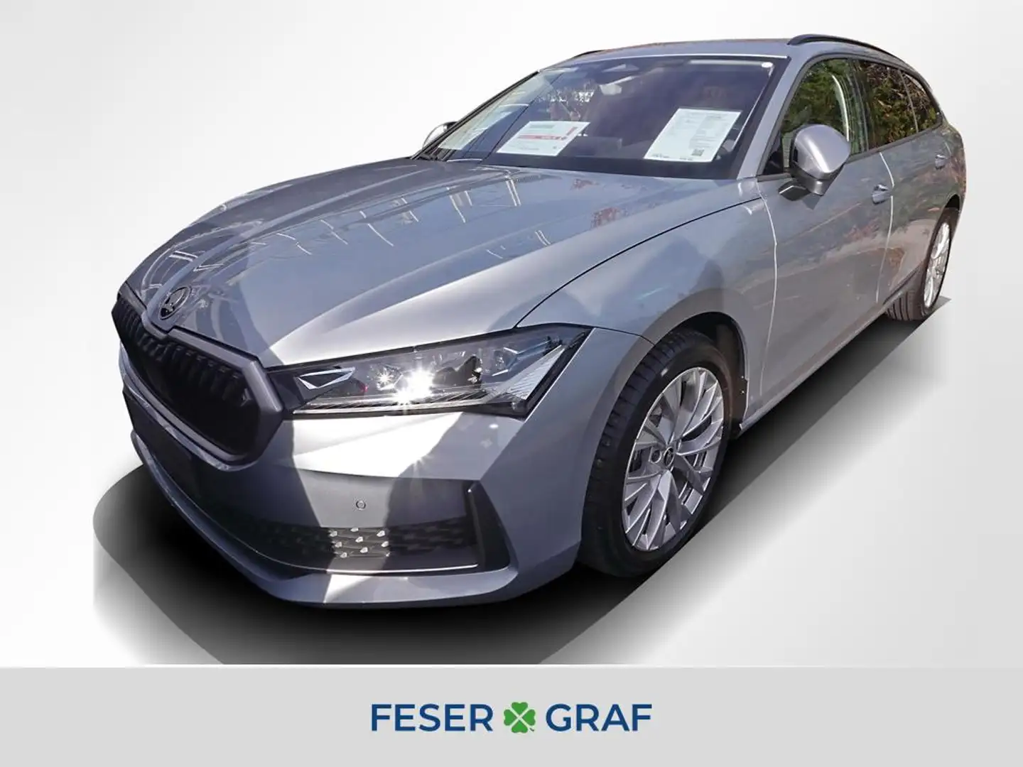 Skoda Superb Combi 1.5 TSI mHEV Selection AHK Nav RüKa Silber - 1