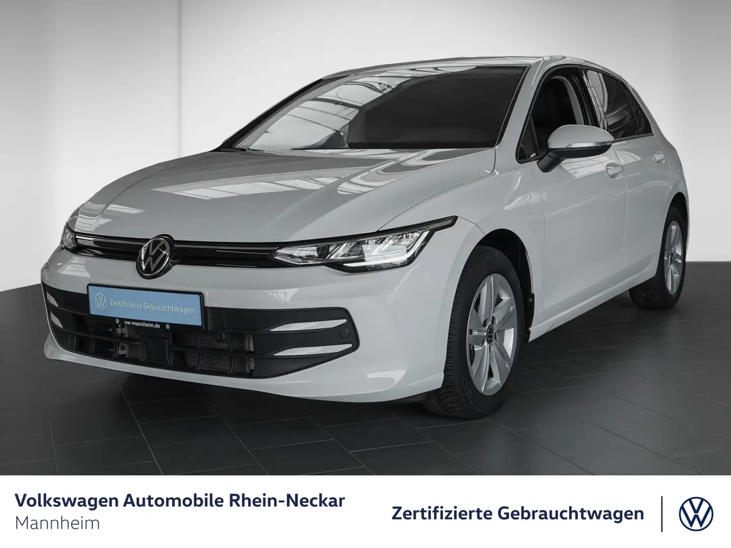 Volkswagen Golf VIII 1.5 eTSI Life DSG GAR 2029 App-Connect Weiß - 2