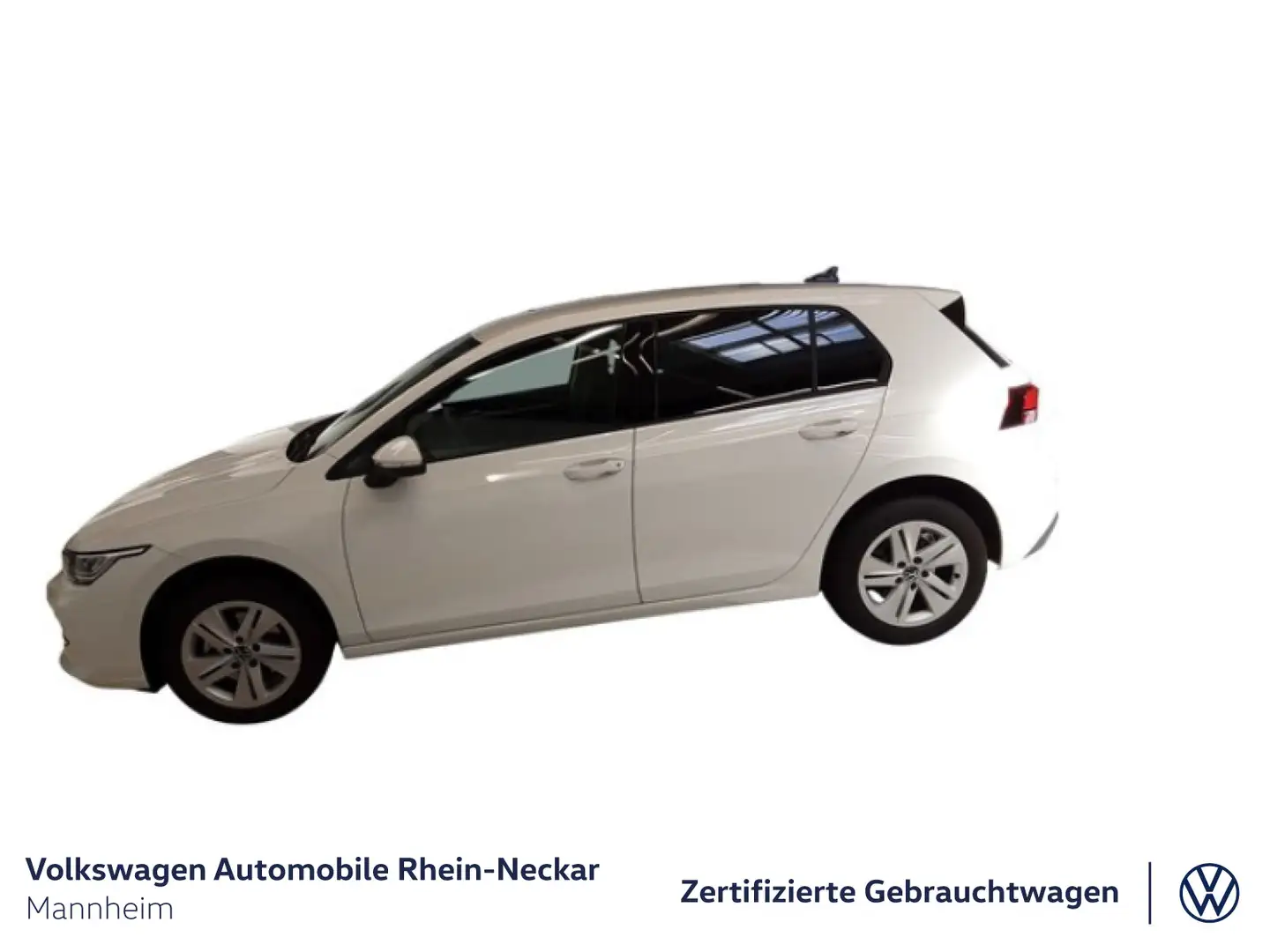 Volkswagen Golf VIII 1.5 eTSI Life DSG GAR 2029 App-Connect Weiß - 2