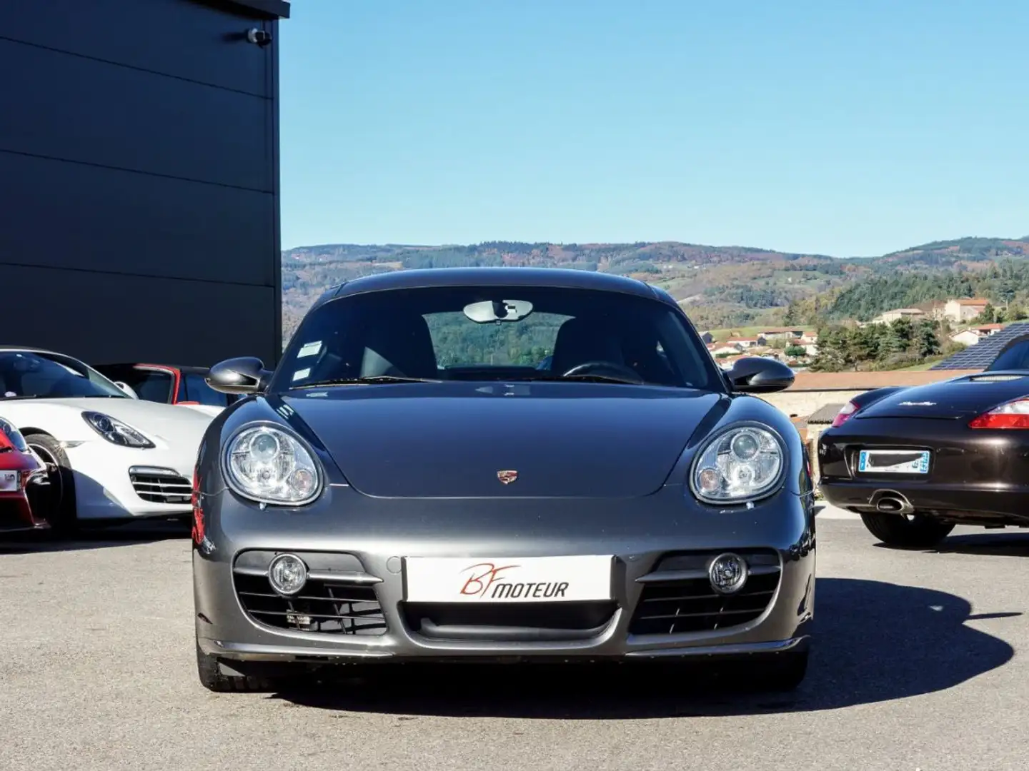 Porsche Cayman 987 Cayman S BVM 3.4L 295ch / Faible kilométrage / PASM / CUIR Gris - 2