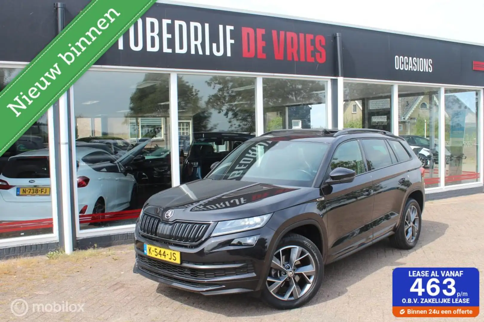 Skoda Kodiaq 1.5 TSI Sportline 7P Full Options/Pano/Black-Optic Zwart - 1