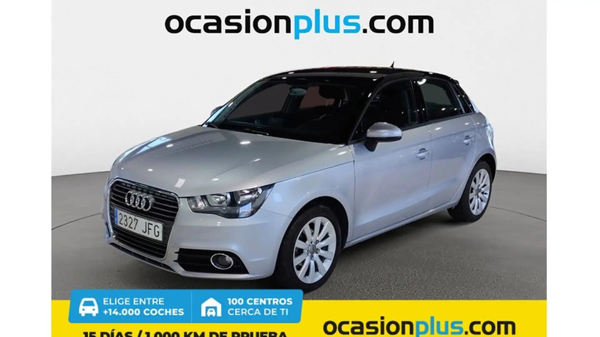 Audi A1 Sportback 1.6TDI Attracted S-Tronic Zilver - 1