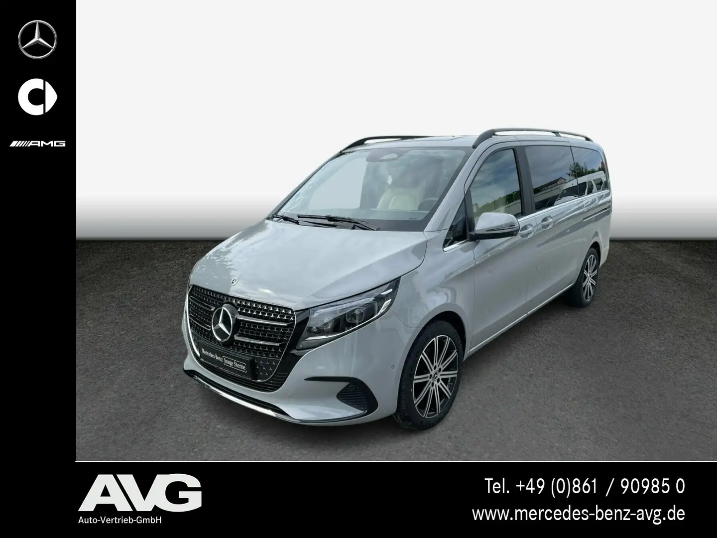 Mercedes-Benz V 250 V 250 d AV/L MOPF2 MBUX Distronic AHK RFK 360  LED Grau - 1
