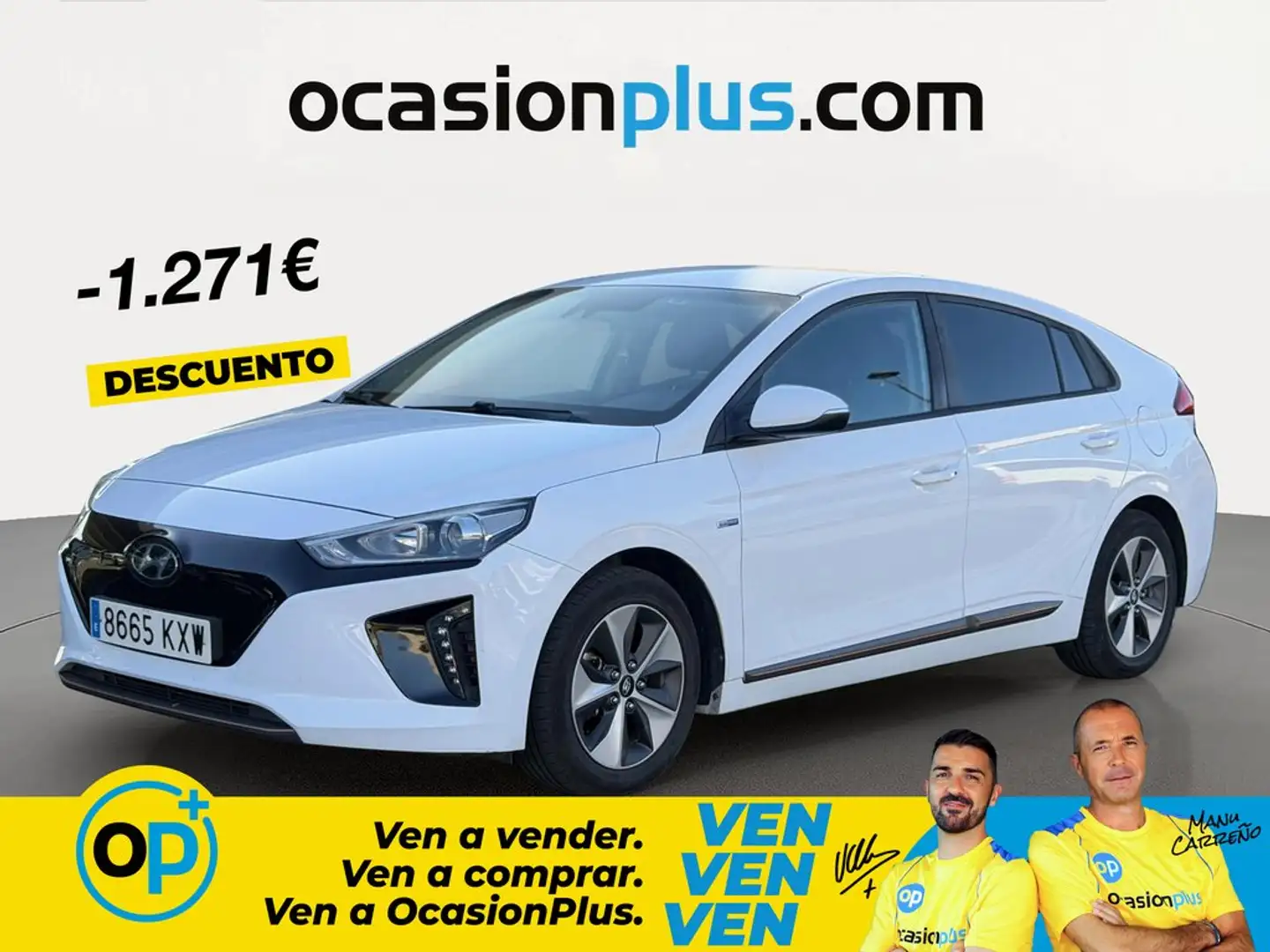 Hyundai IONIQ EV 88kW Klass Blanco - 1