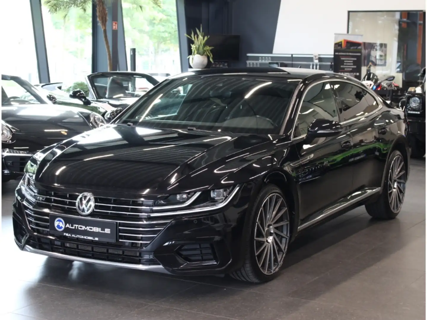 Volkswagen Arteon 2.0 TDI R Line 4Motion 1.Hand+ACC+R.Kmera Schwarz - 1