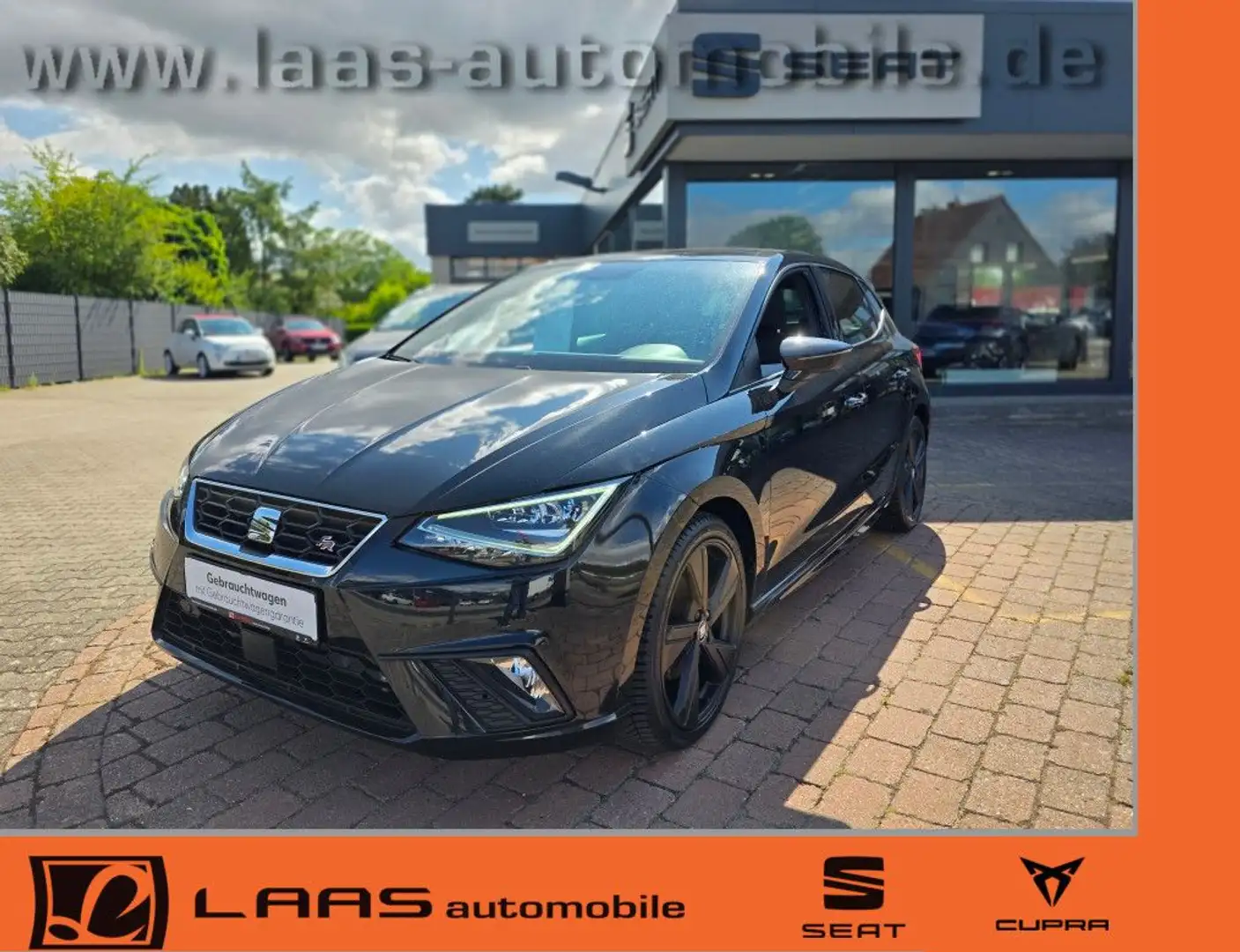 SEAT Ibiza Black Edition 1, 0 TSI DSG-Navi/LED/Sitzh. Schwarz - 1