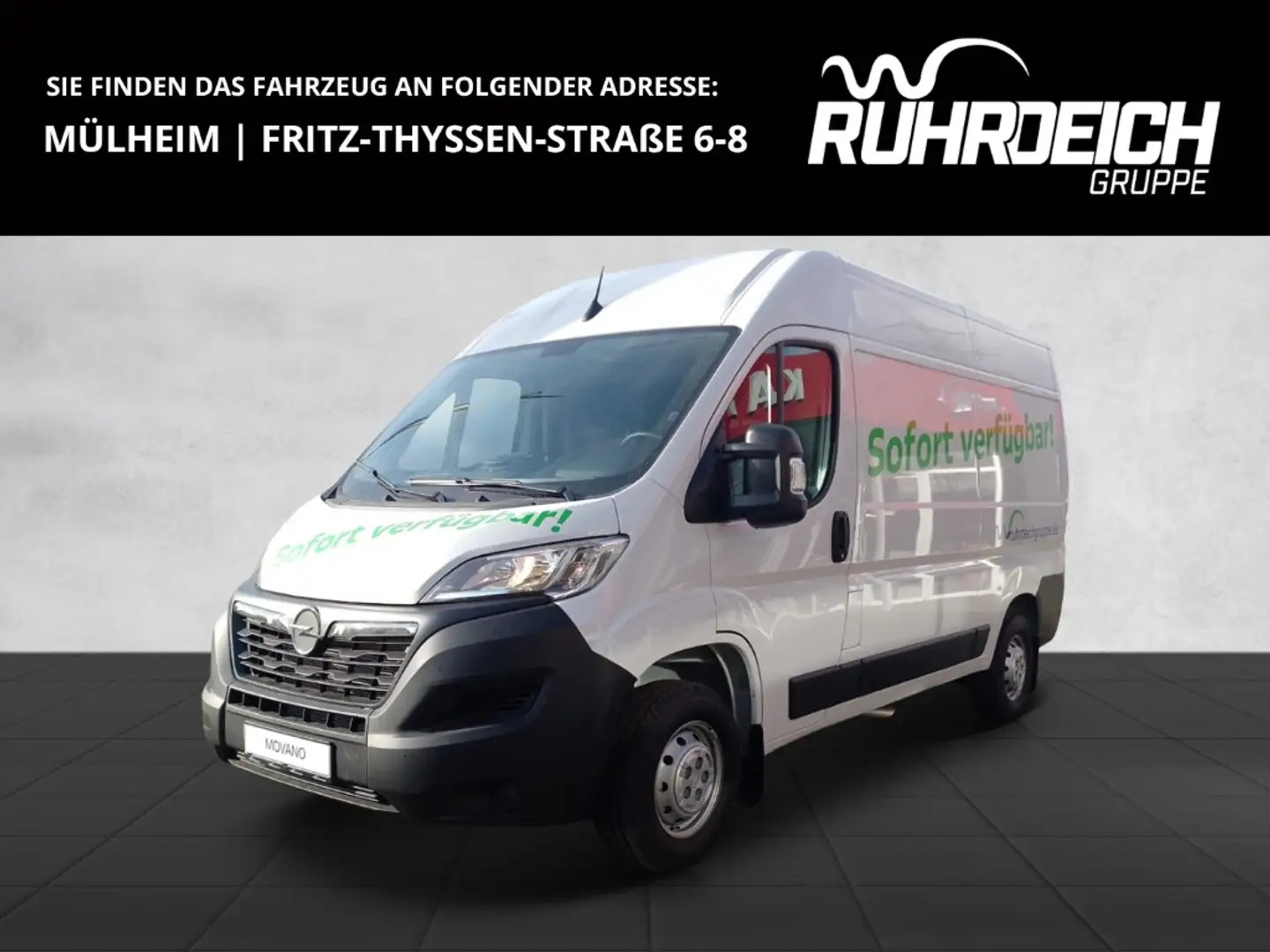 Opel Movano C Kasten L2H2 3,5t Edition BODEN KLIMA Blanc - 1