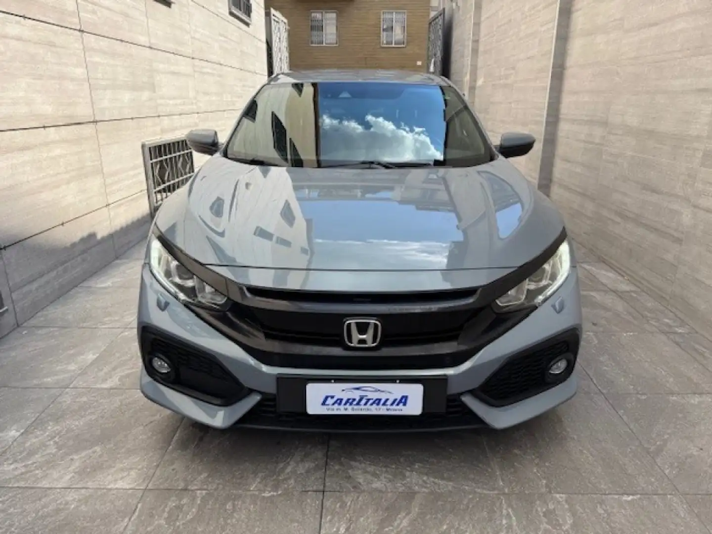 Honda Civic 1.6 5 porte aut. Elegance Navi Grigio - 2