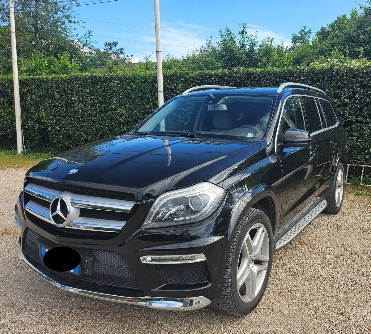 Mercedes-Benz GL 350 CDI BlueTec 7 Posti - Gancio Traino, Tagliandata - Full Optional - X166 bt Premium Auto Schwarz - 1