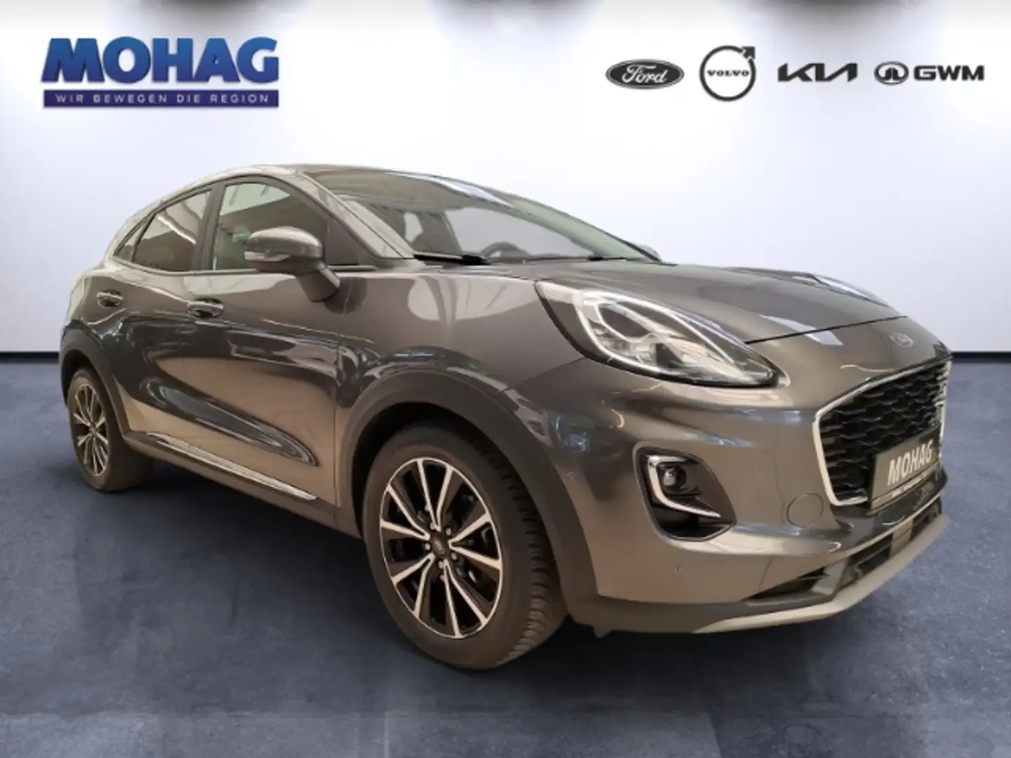 Ford Puma 1.0l EcoBoost Mild Hybrid Titanium -EU6d- Grau - 2