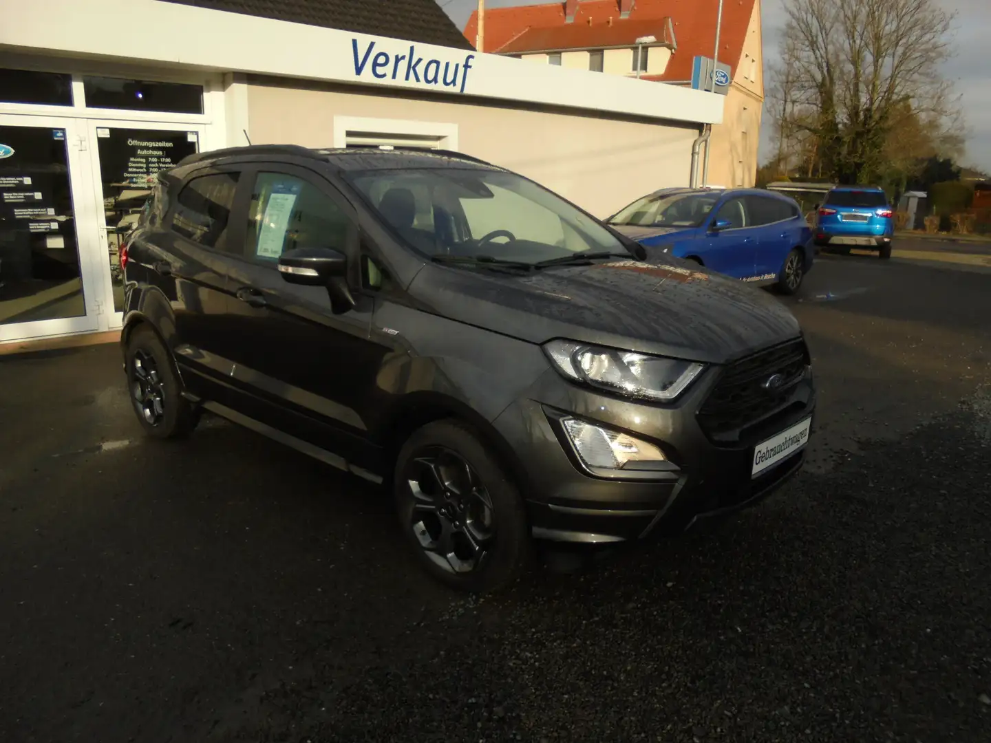 Ford EcoSport ST-Line, AHK, Teilleder, Winter-Paket, Einparkhilf Gris - 2