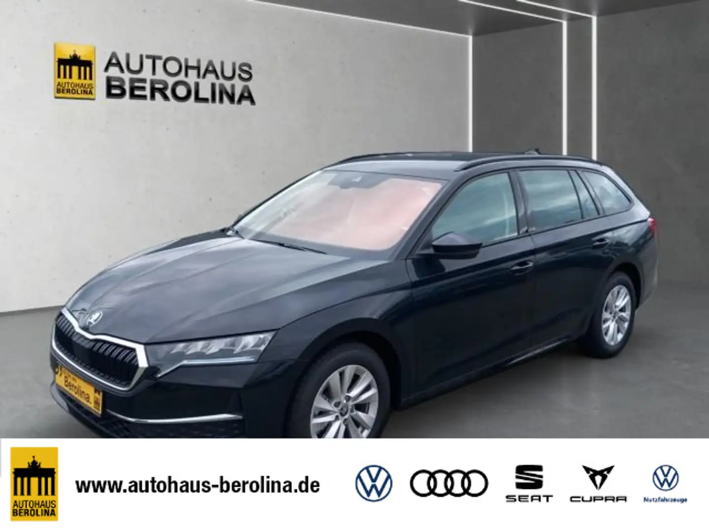 Skoda Octavia Combi 1.5 TSI Selection DSG *ACC*PDC* Zwart - 1