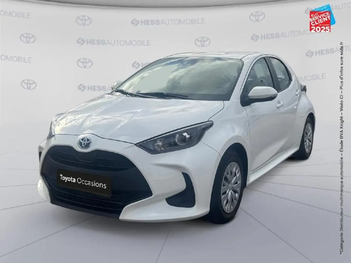 Toyota Yaris 116h Dynamic 5p MY22 Blanc - 1