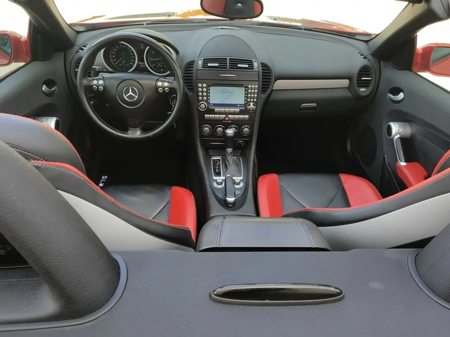 Mercedes-Benz SLK 200 K Rojo - 1