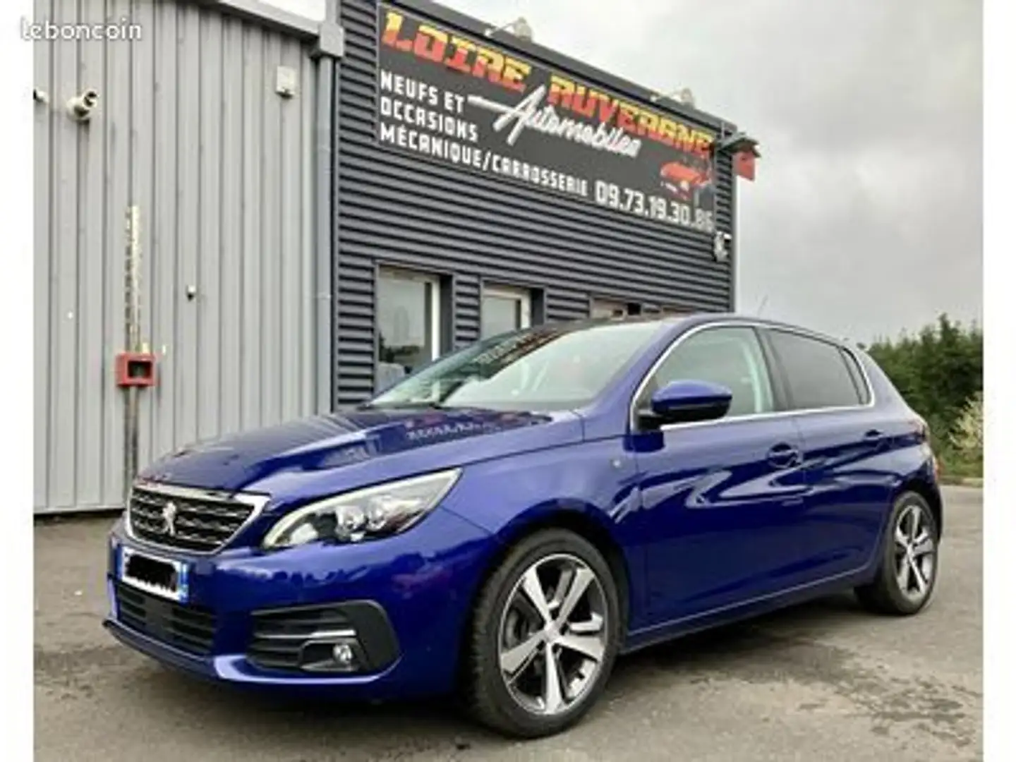 Peugeot 308 tech edition 130 chv TOIT PANO Bleu - 2