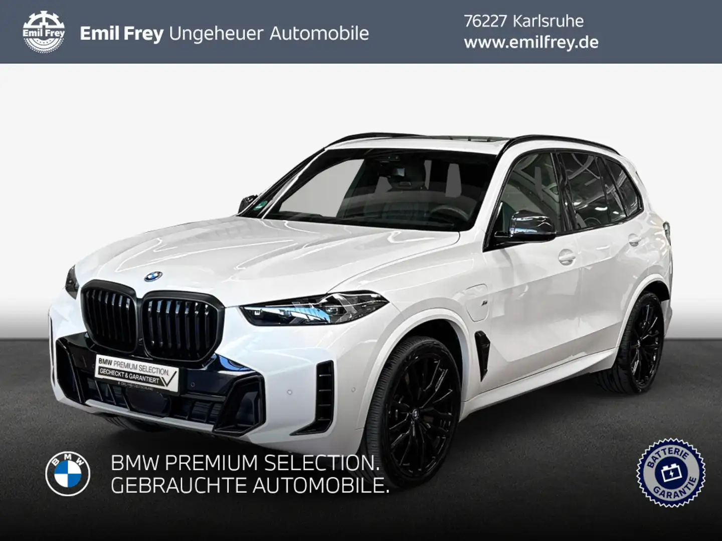 BMW X5 xDrive50e Sportpaket LED Pano AHK Soft-Close Weiß - 1