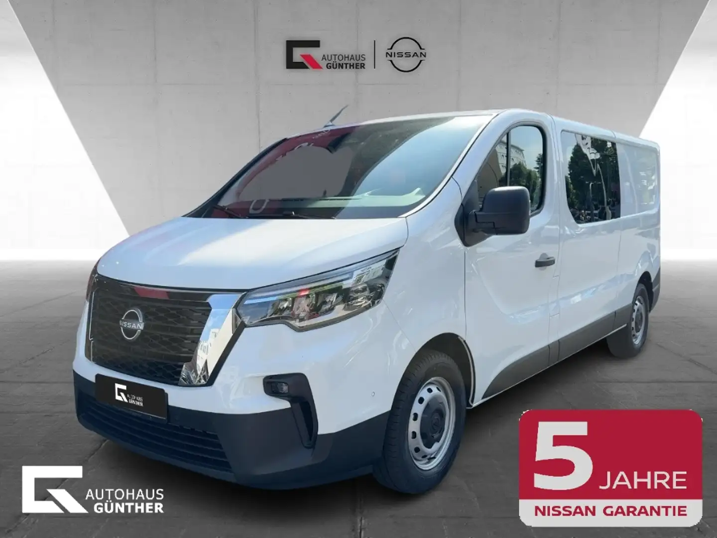 Nissan Primastar N-CONNECTA DoKa L2H1 dci150 DCT AHK / 6S Weiß - 1