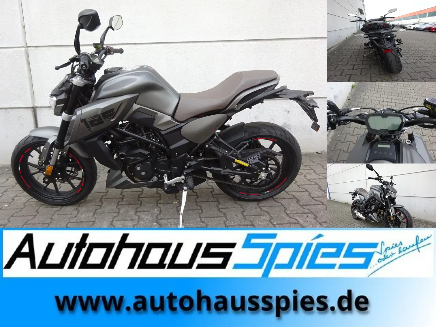 Motobi DL 125 NAKED ABS EFi EURO5 Grijs - 1