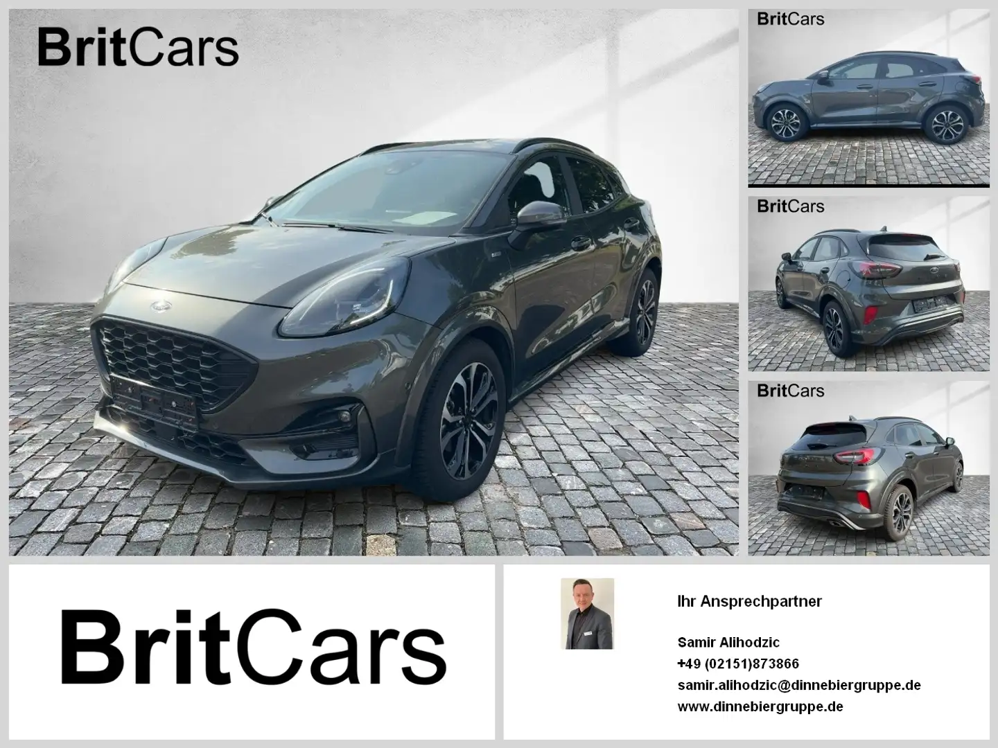 Ford Puma ST-Line X LED+Navi+Kamera+Winterpaket Gris - 1