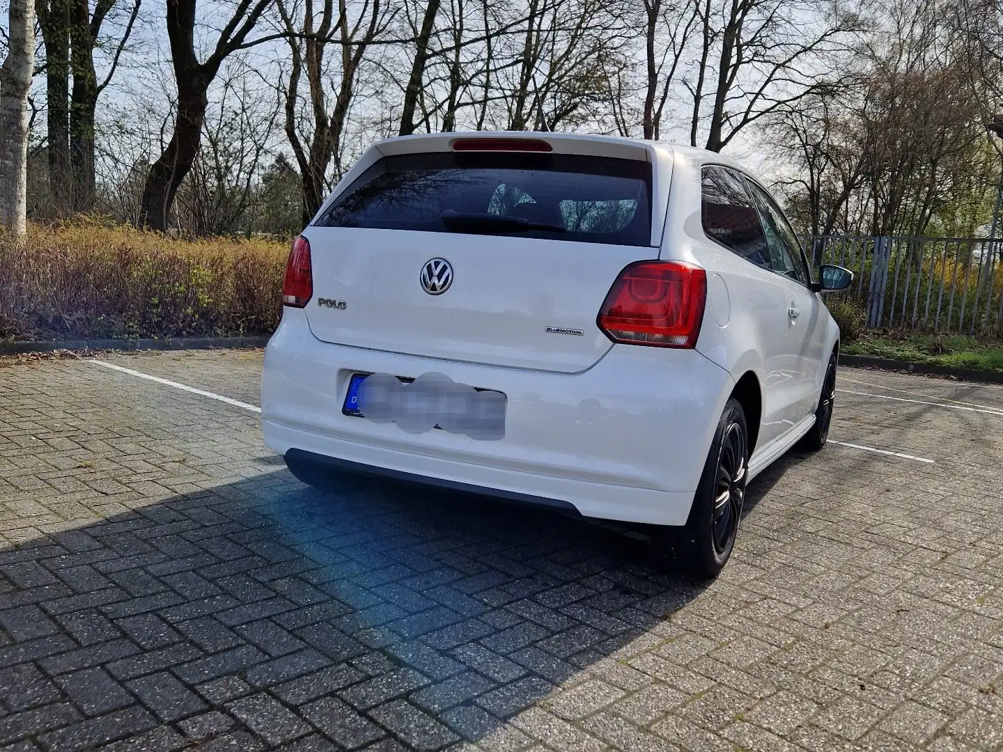 Volkswagen Polo Sparsam 1.2 TDI Blue Motion Bluemotion vw polo Weiß - 2