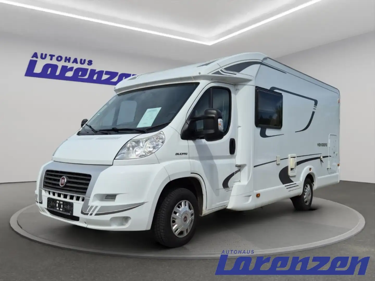 Weinsberg CaraHome CaraLoft 650 Heckgarage Längsbetten TV St Weiß - 1