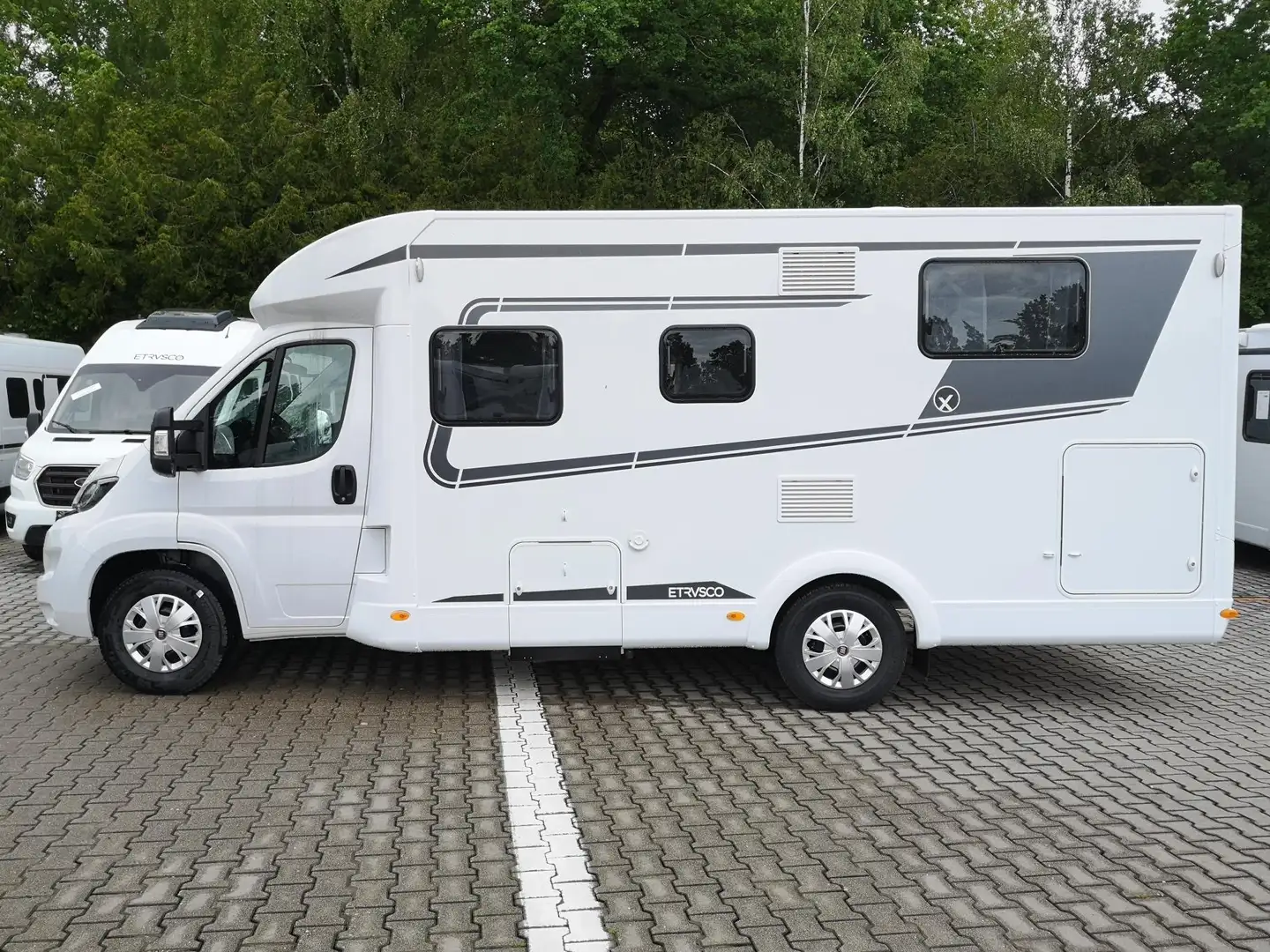 Etrusco Teilintegrierte Fiat 24 T6900SB Complete Select... Weiß - 2