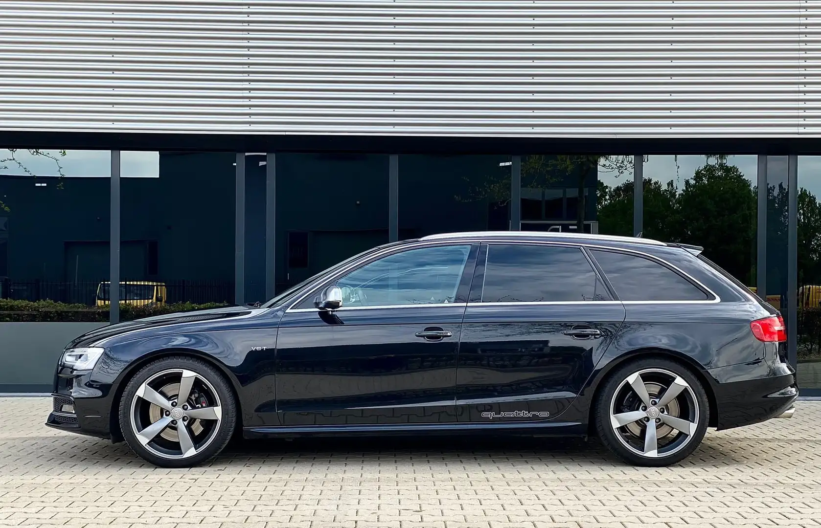 Audi S4 S4 3.0 TFSI q. Pro L Zwart - 1
