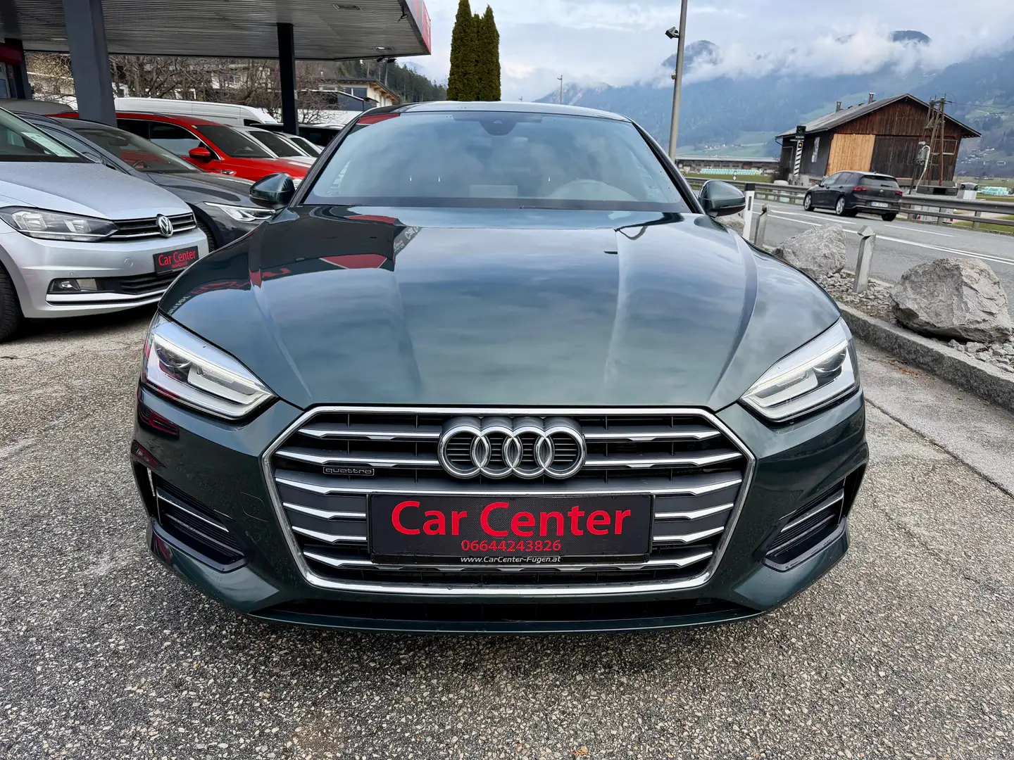 Audi A5 3.0 TDI quattro sport s-line Grün - 2