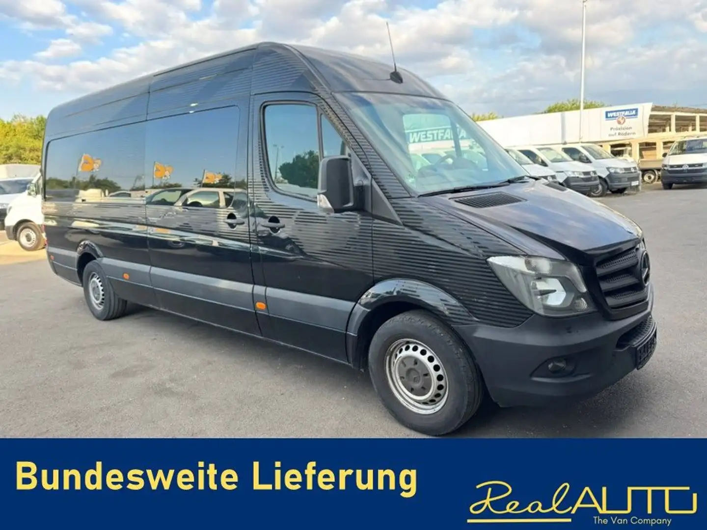 Mercedes-Benz Sprinter Kasten 313 CDi L3H2 Maxi Kamera Zwart - 1