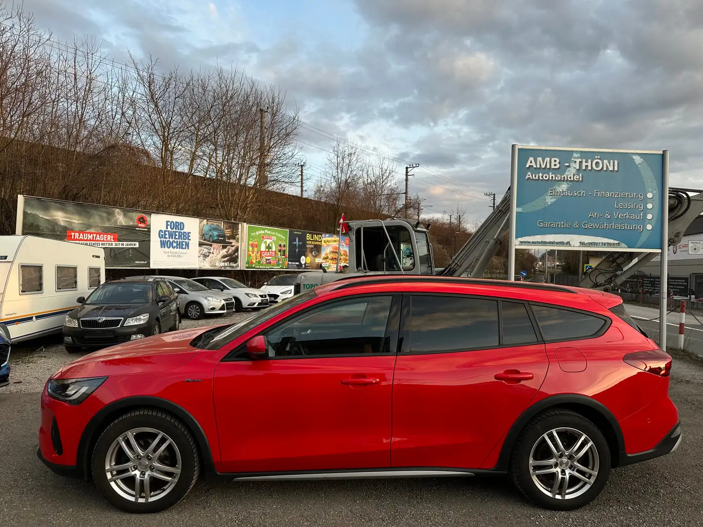 Ford Focus 1,5L EcoBlue Active,*LED, Navi, Kamera,...* Rot - 1