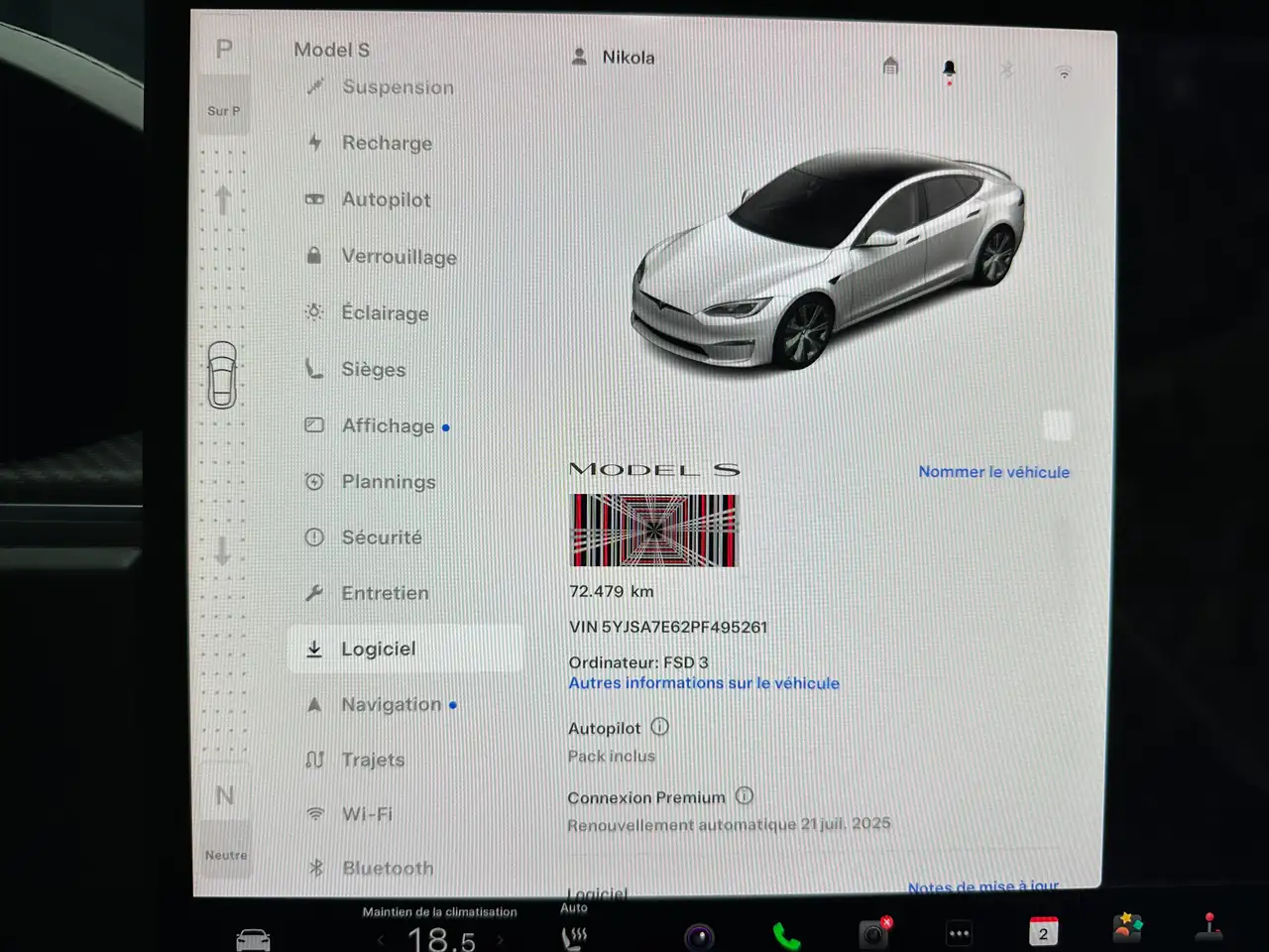 Tesla Model S PLAID 1020 HP 0 to 100km/h in 2.1 SECONDS PREMIUM PERFORMANCE MODEL, миниатюра 26
