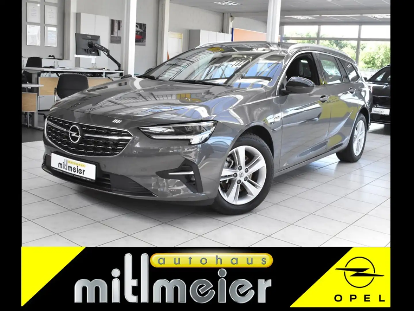 Opel Insignia SpT. 2.0D Eleg. AHK el. Heckklappe NAVI Grau - 1