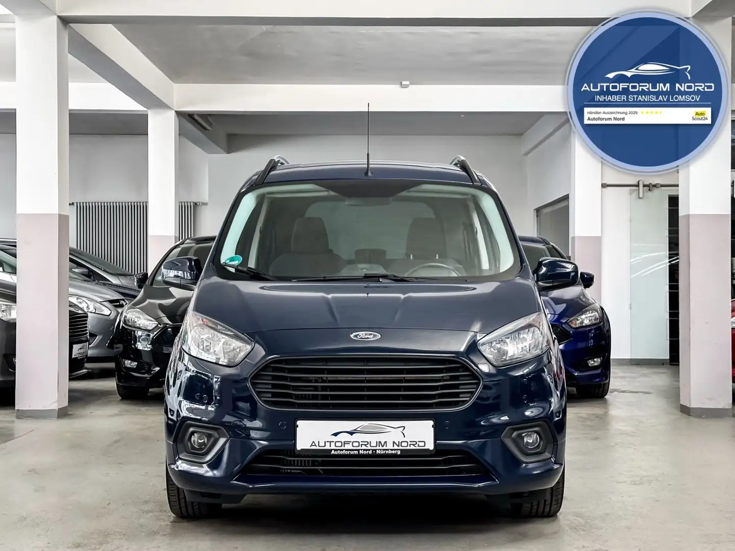 Ford Tourneo Courier Facelift *NEU ZAHNRIEMEN+SERVICE Blu/Azzurro - 2