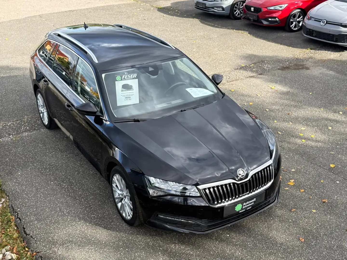 Skoda Superb Combi 2.0 TDI DSG AHK ACC LED NAVI Nero - 1