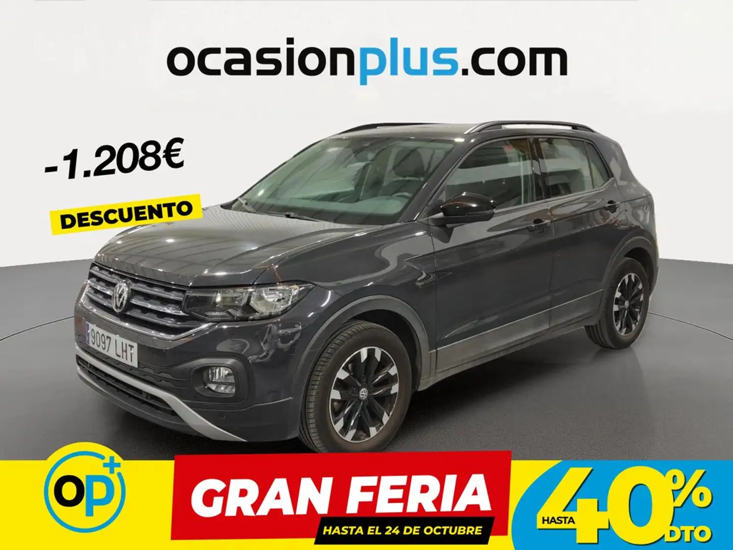 Volkswagen T-Cross 1.0 TSI Advance 85kW Gris - 1