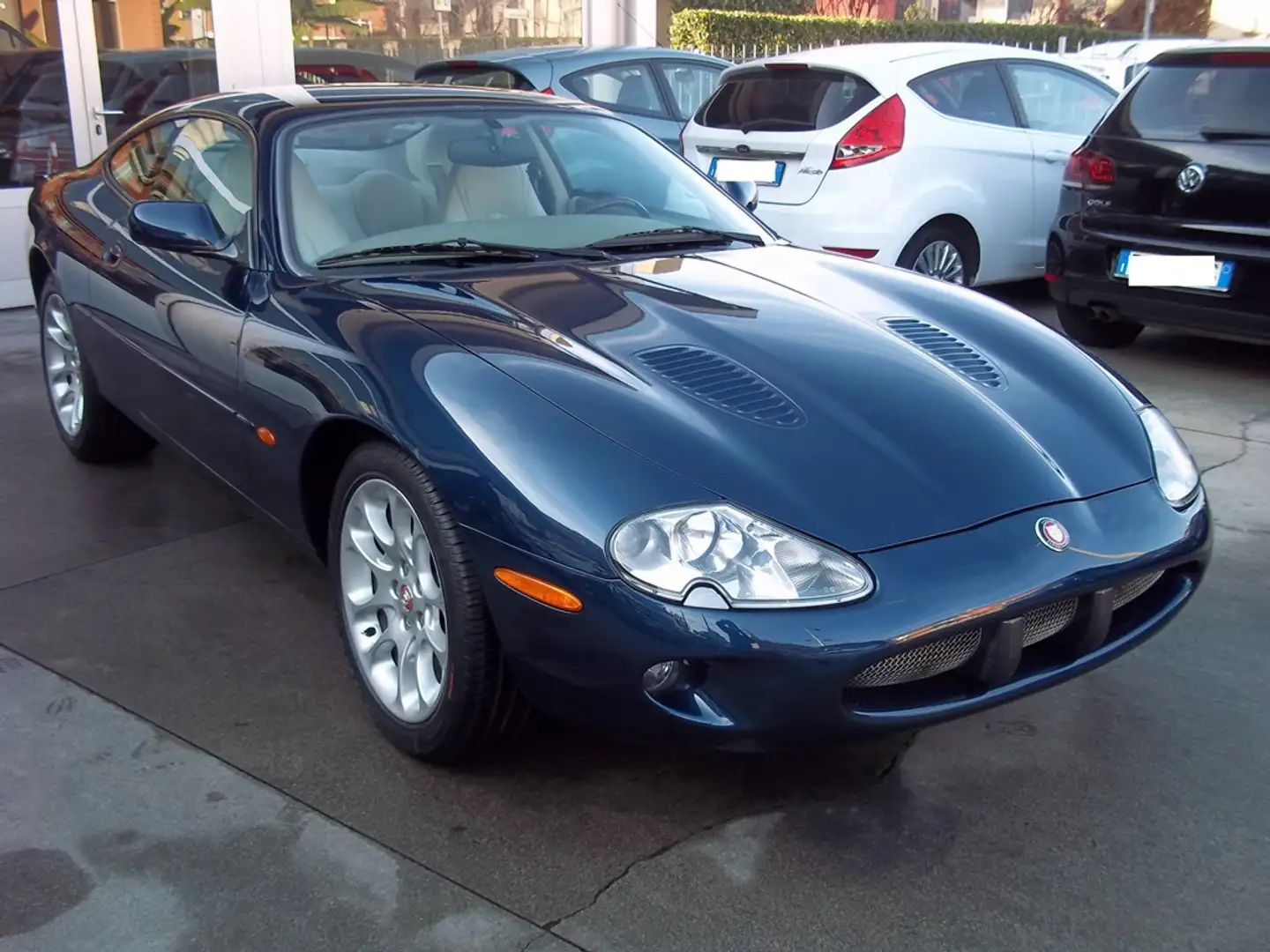Jaguar XKR 4.0 Coupé Supercharger 363 CV Blauw - 2