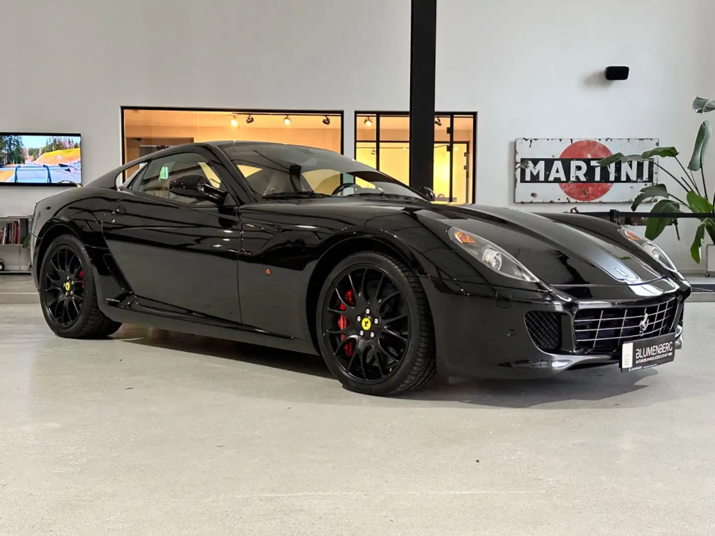 Ferrari 599 *60 Jahre, Carbon, Ferrari Service NEU* Fekete - 2