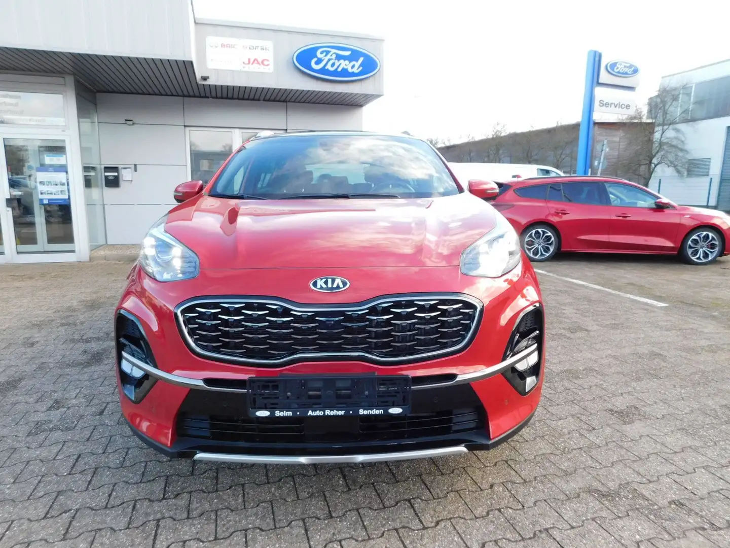 Kia Sportage 1.6 CRDi EcoDynamics+ 2WD GT-Line/Voll Rot - 2