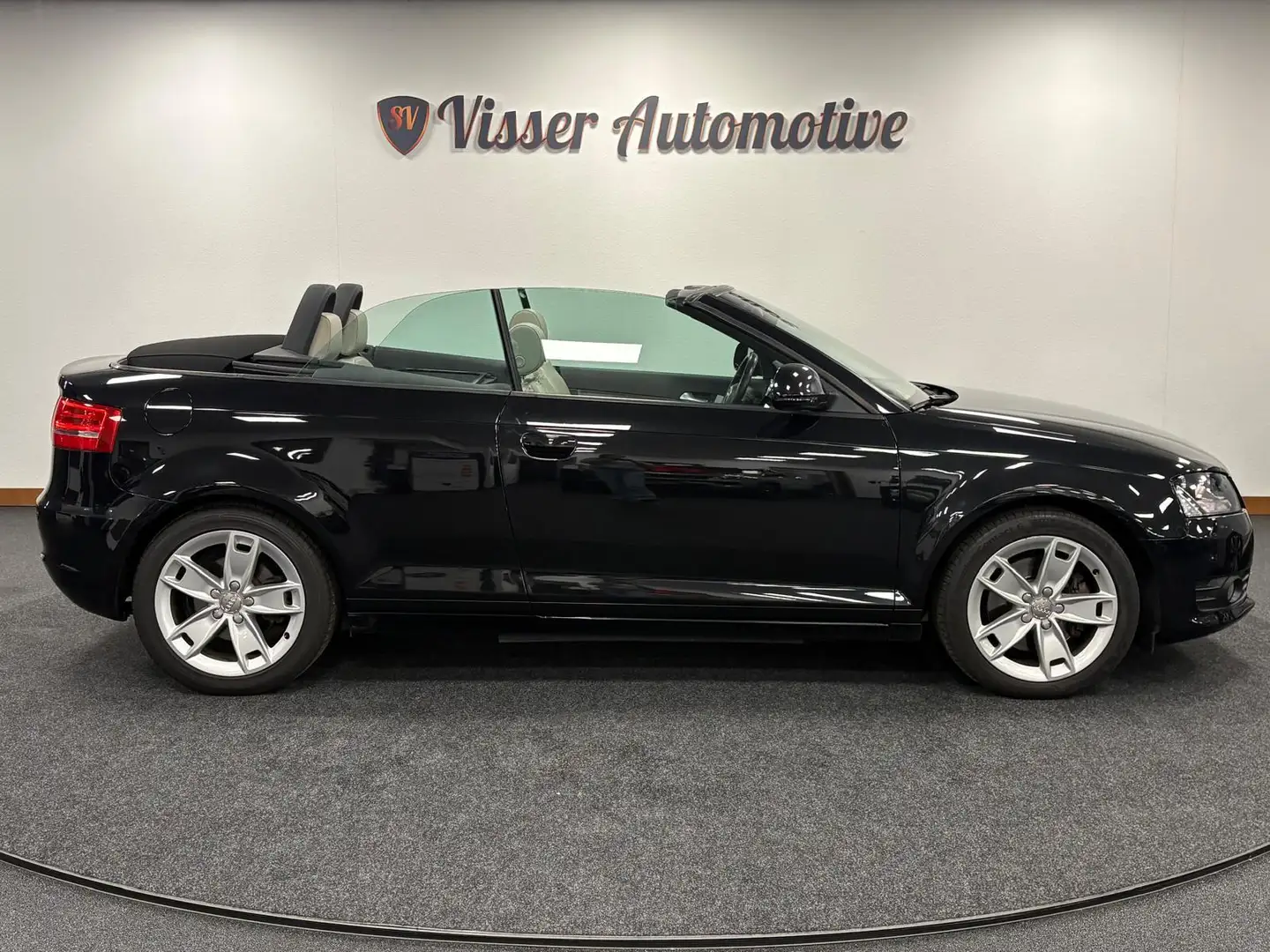 Audi A3 Cabriolet 2.0 TFSI Ambition Pro Line*Automaat*Stoe Zwart - 2